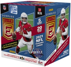 2021 Panini Donruss Elite NFL Football Hobby Box FOTL (First Off The Line)